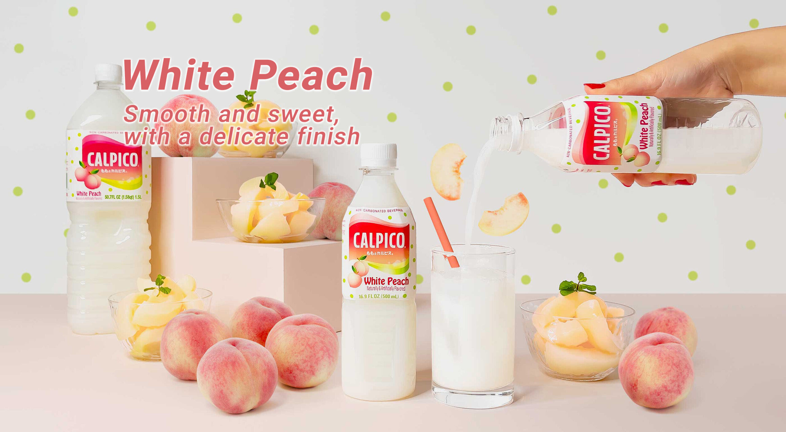 calpico white peach